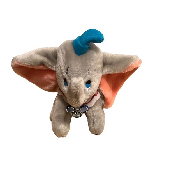 Vintage Disneyland Walt Disney World Dumbo Plush Stuffed Animal Doll Toy Friend - Picture 1 of 5